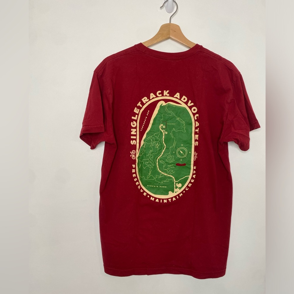 Kaladi Brothers Coffee Singletrack Advocates Tee, Size L